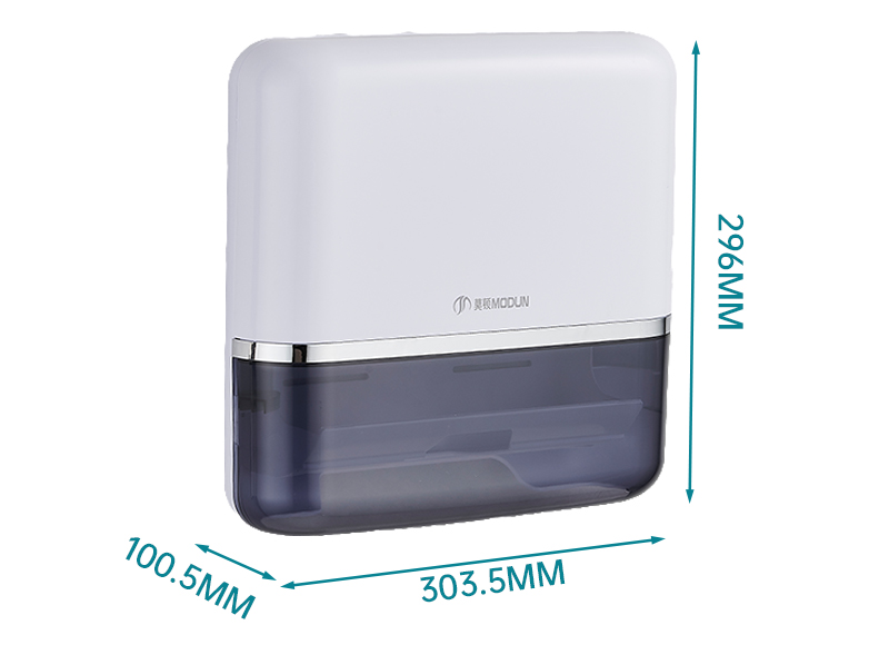 Modun Nuevo 2026 Dispensadores de papel de plástico para baño con montaje en pared M-5881U