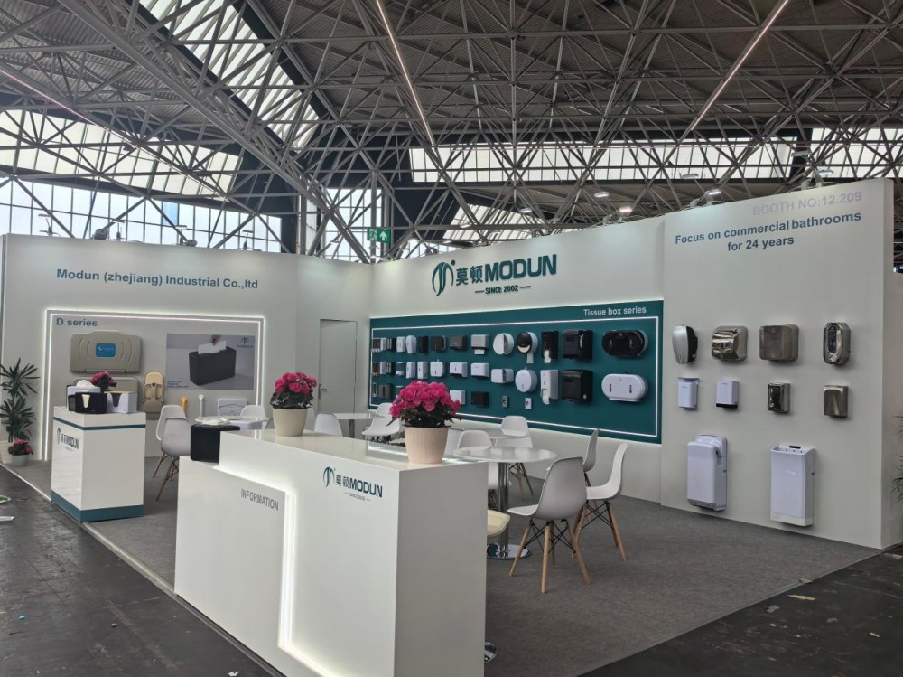 MODUN regresa a Interclean Amsterdam 2026 para presentar la nueva serie de secadores de manos ECO de alta velocidad