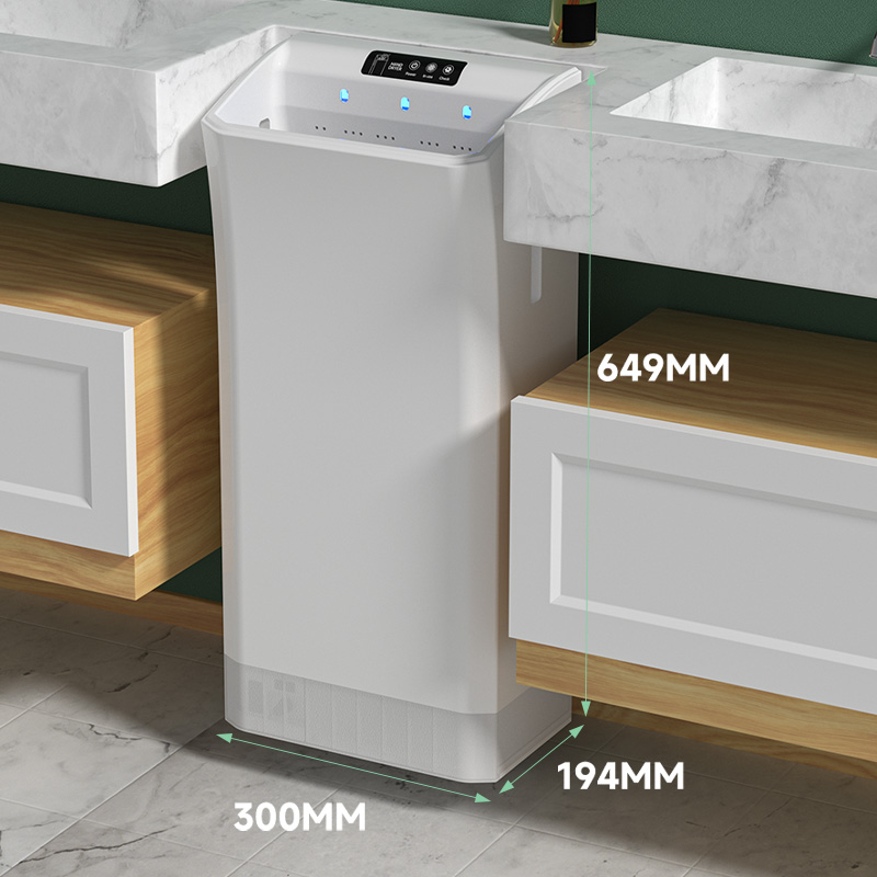 MODUN M-H9 Secador de manos a chorro ultra de alta velocidad 2000W Secador de manos comercial para baño