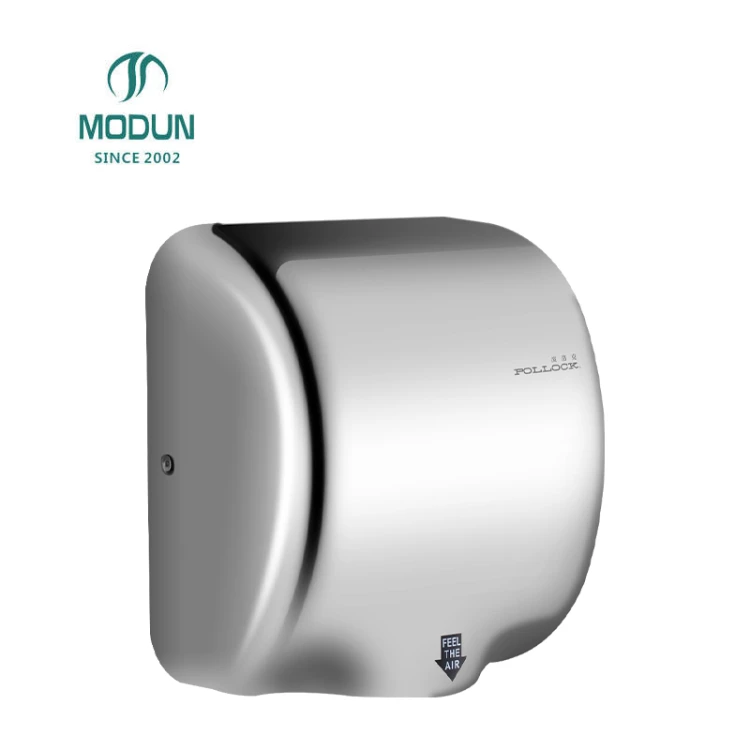 MODUN M-9999 MIRROR Secador de manos a chorro de alta velocidad 1200W Secador de manos de ba&ntilde;o comercial 304