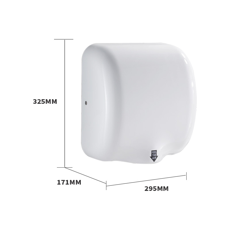 MODUN M-9999 MIRROR Secador de manos a chorro de alta velocidad 1200W ABS Secador de manos de baño comercial